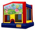 SPONGEBOB 2 IN 1 MODULE JUMPER (basketball hoop included)